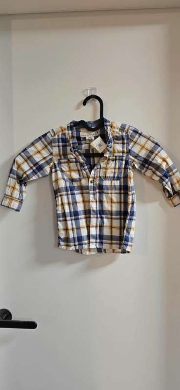 H&M skyrta köflótt