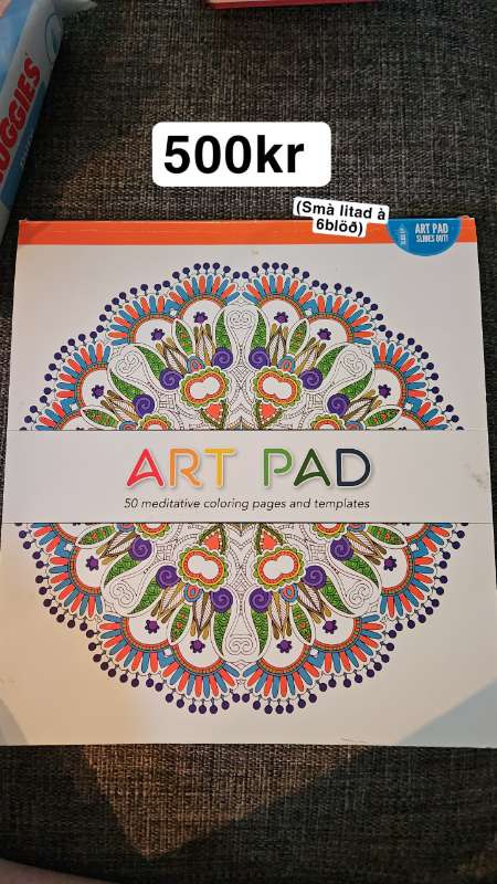 Art pad litabók