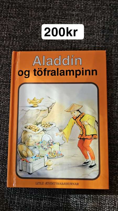 Bók Aladdín og töfralampinn