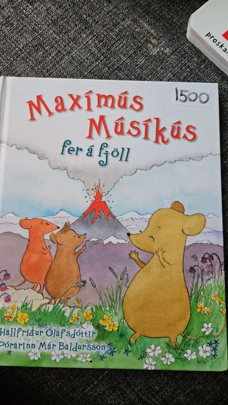 Maximús músíkus bók edfjall