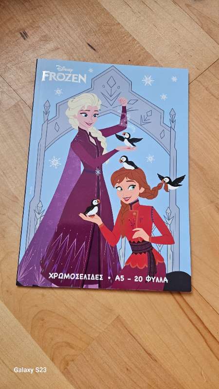Frozen litabók