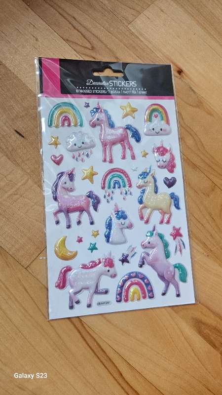 Poney hestur límmiðar