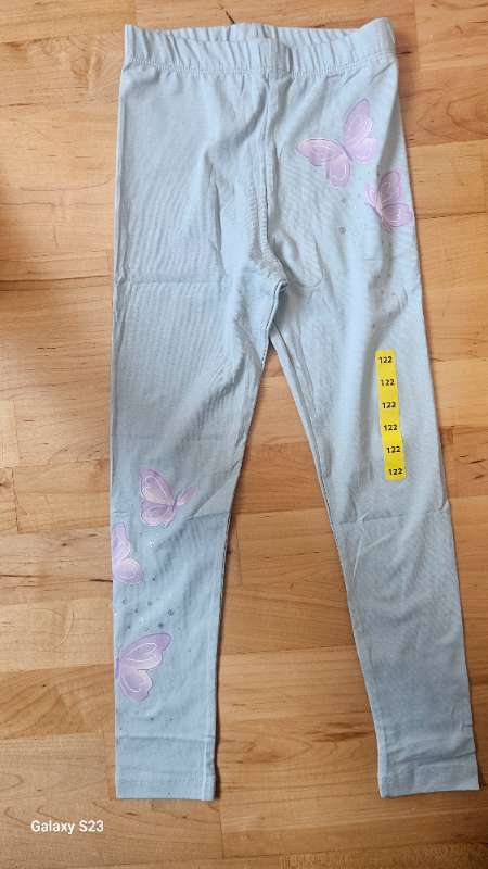 Leggings m/fiðrilði
