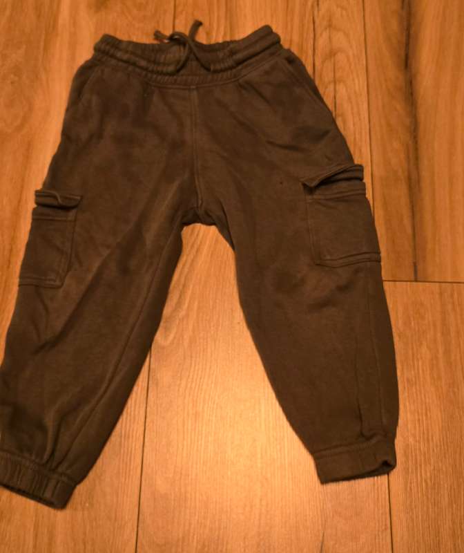 H&M jogging buxur grænar