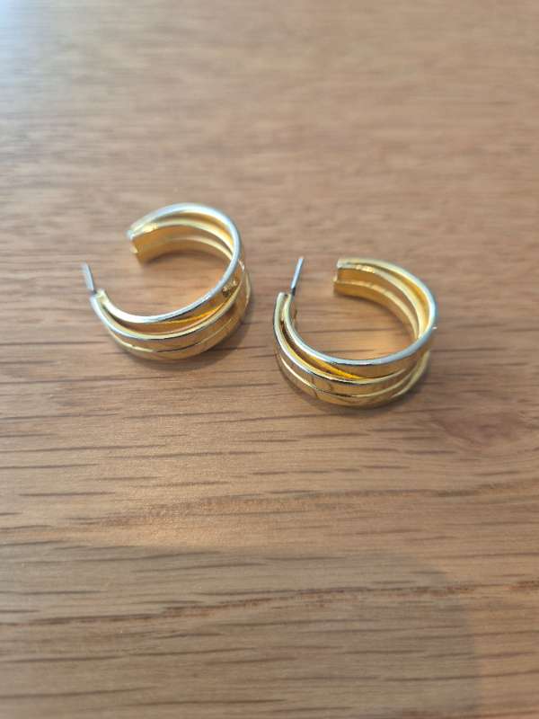 Vintage hoops an festinga