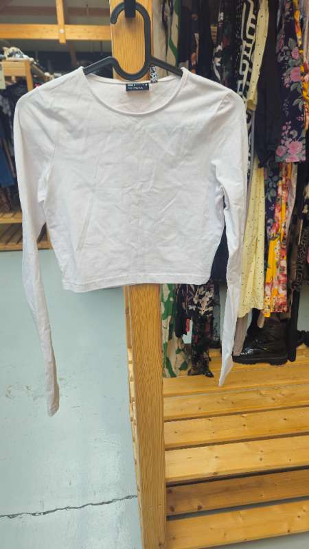 Asos langermabolur hvítur
