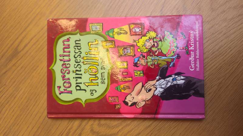Forsetinn, prinsessan og höllin bók