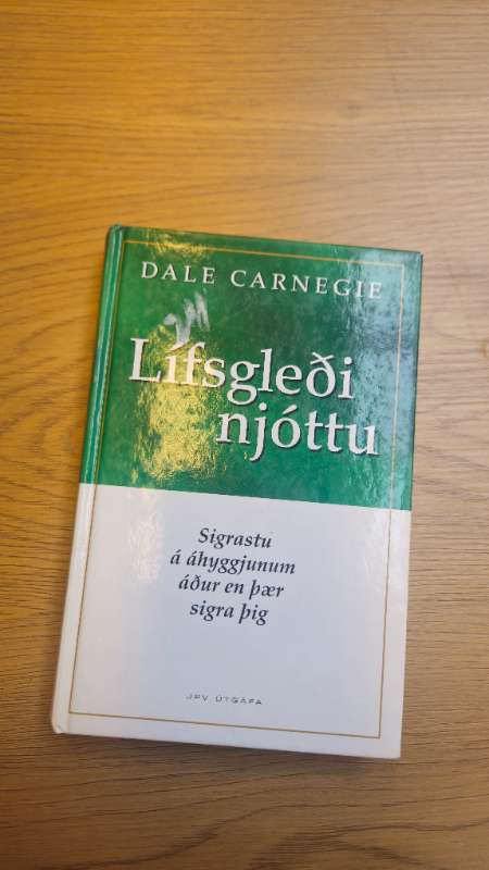 Dale Carnegie lífsgleði bók