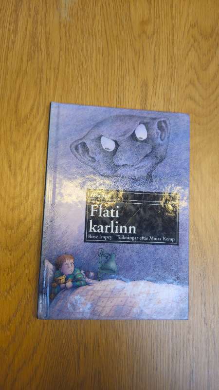 Flati karlinn bók