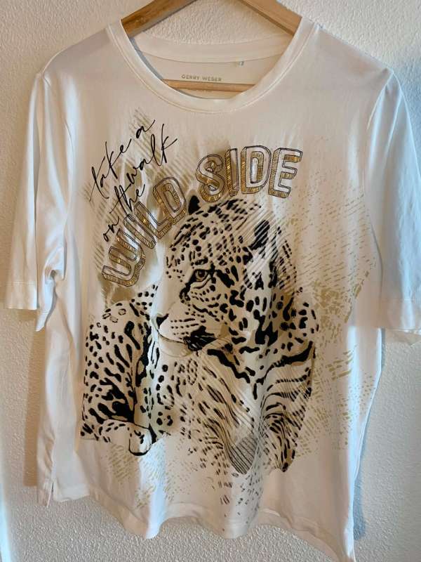 Hvítur bolur Wild Side Gerry Weber xl