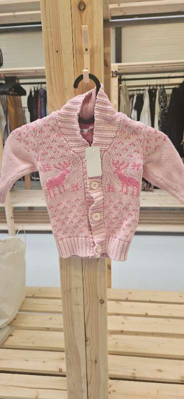 Prjónaðeysa bleik 11