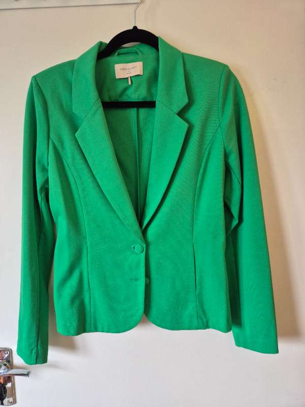 FREE/QUENT grænn blazer