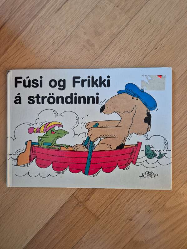 Fúsi og Frikki bók