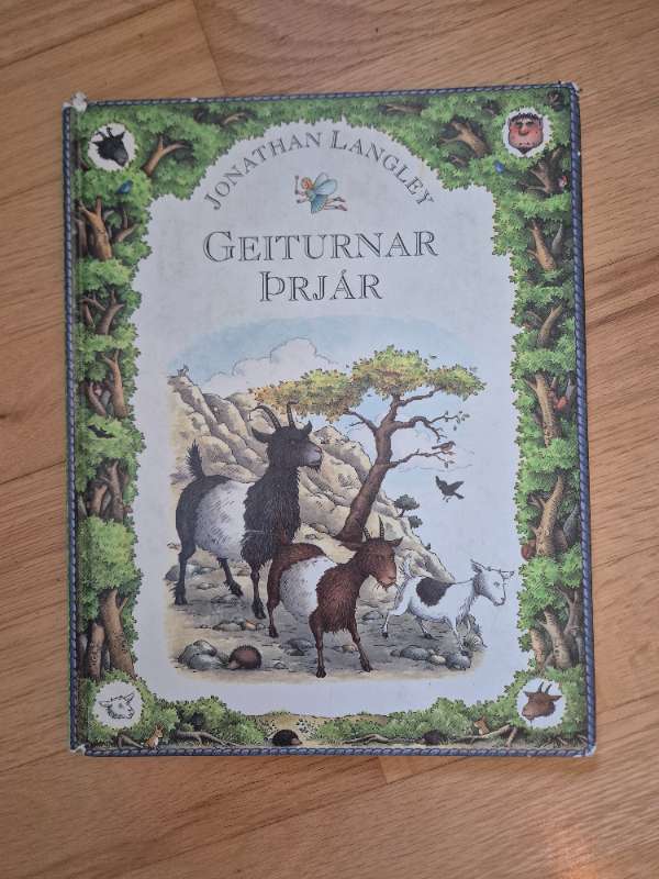 Geiturnar þrjár - bók