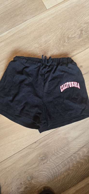 Shein stuttbuxur svartar