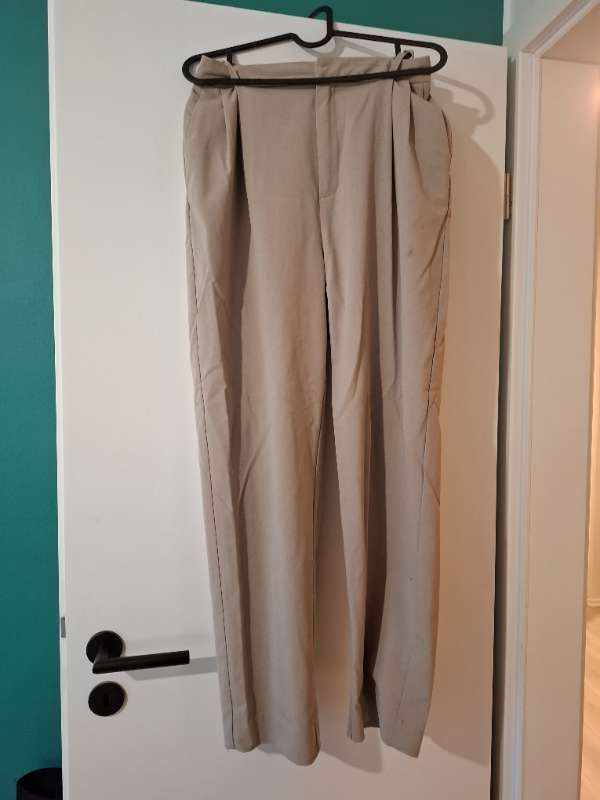 Beige Lindex buxur