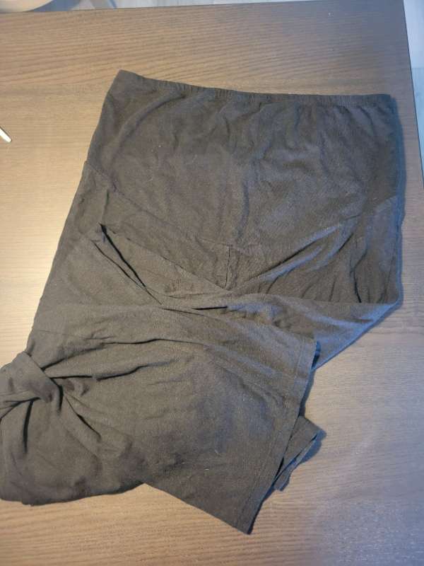 H&M meðgöngubuxur víðar og þunnar L