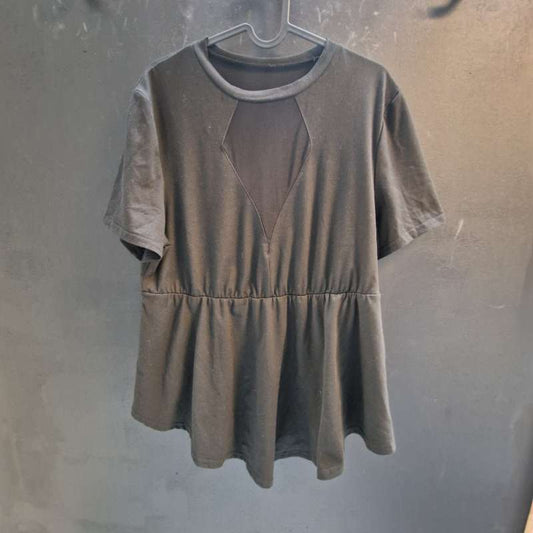 Svartur bolur mesh