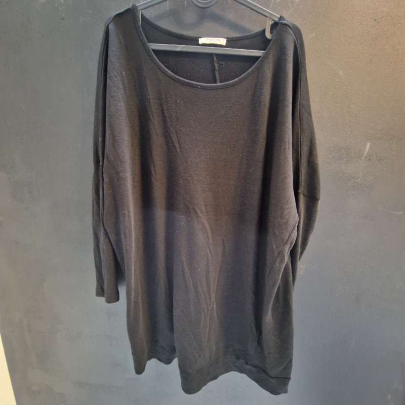 Pieces svört síðerma