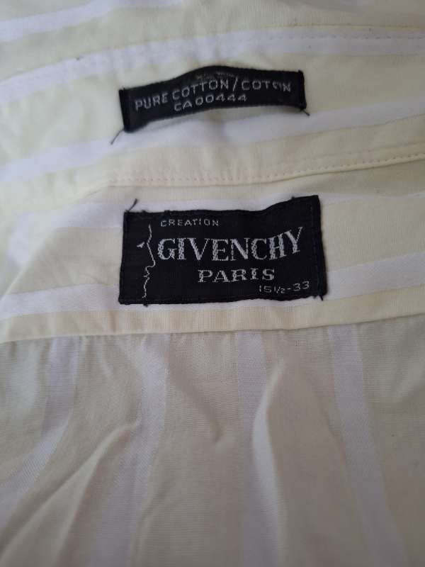 Gulröndótt skyrta GIVENCHY