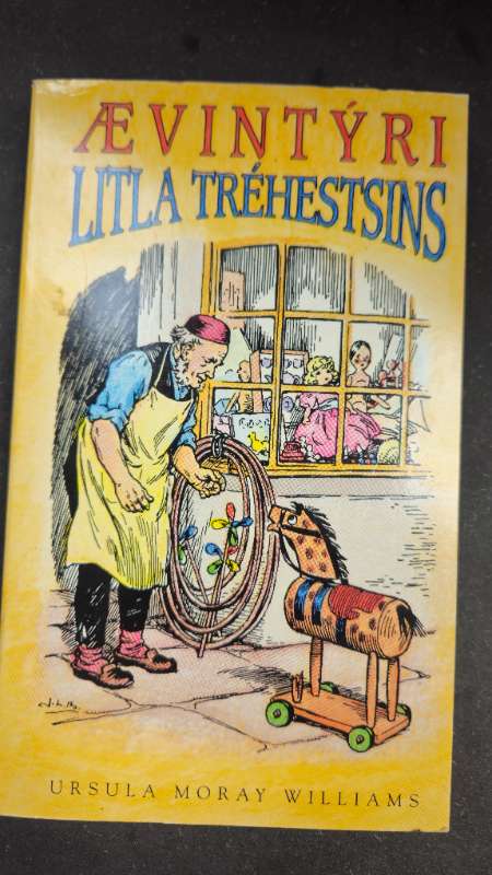 Litli tréhesturinn bók