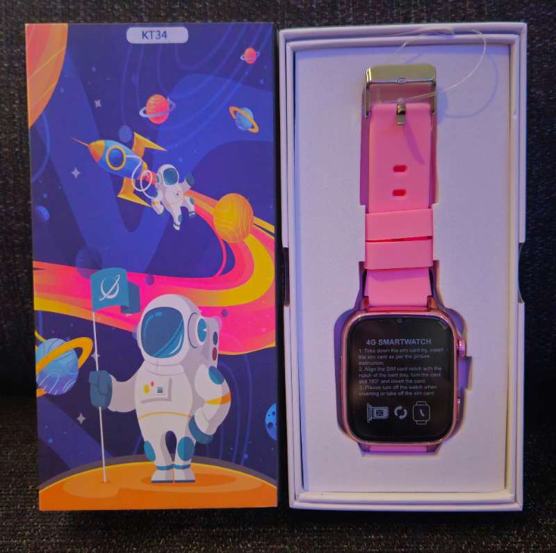 Wonlex KT34 krakkaúr nýtt pink