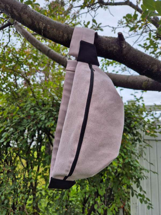 Crossbody taska bleik