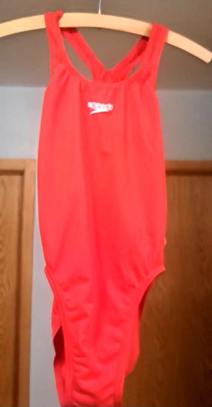 Rauður SPEEDO sundbolur