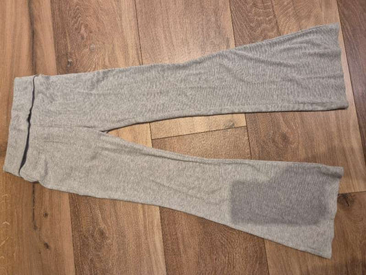 Ribbed gráar lindex buxur