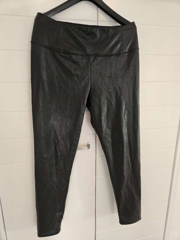Leðurbuxur leggings