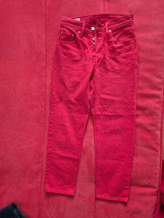 Gallabuxur rauður Levis 501