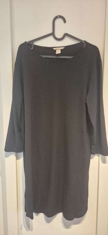 Svartur síður bolur h&m