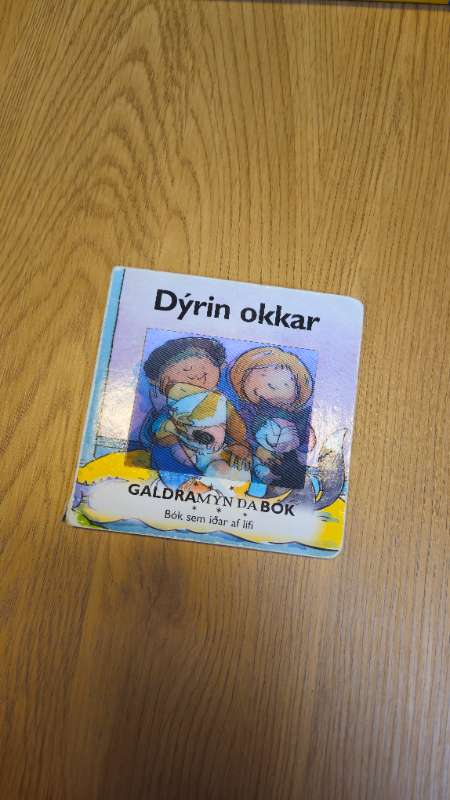 Dýrin okkar galdramyndabók