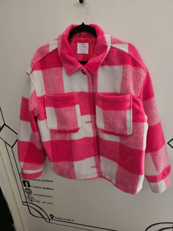 Bleikur primark jakki