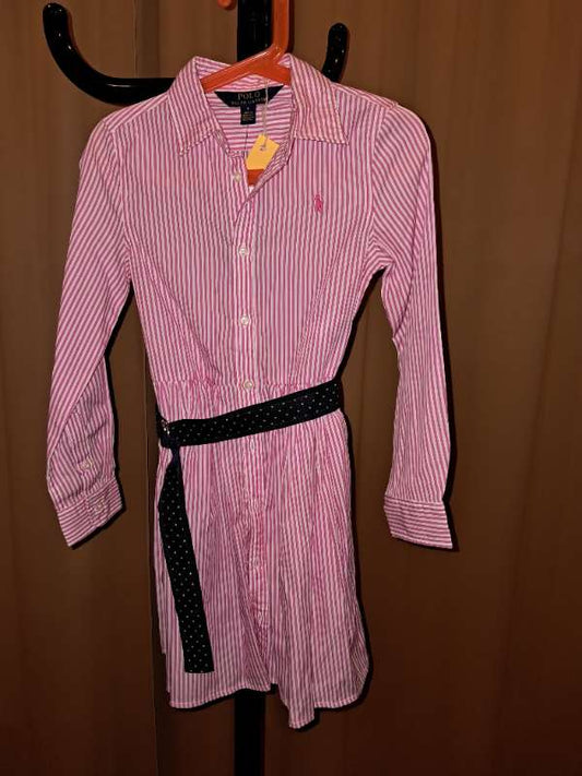 Ralph Lauren skyrtukjóll st 6