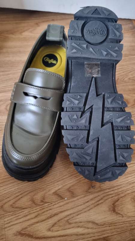 Buffalo grænir skór (K)