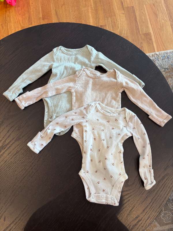 3 samfellur newborn (0 mán) Carter's