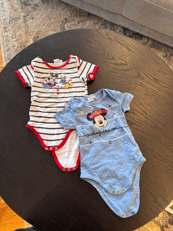 2 mikka mús samfellur