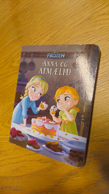 Frozen bók Anna og afmælið