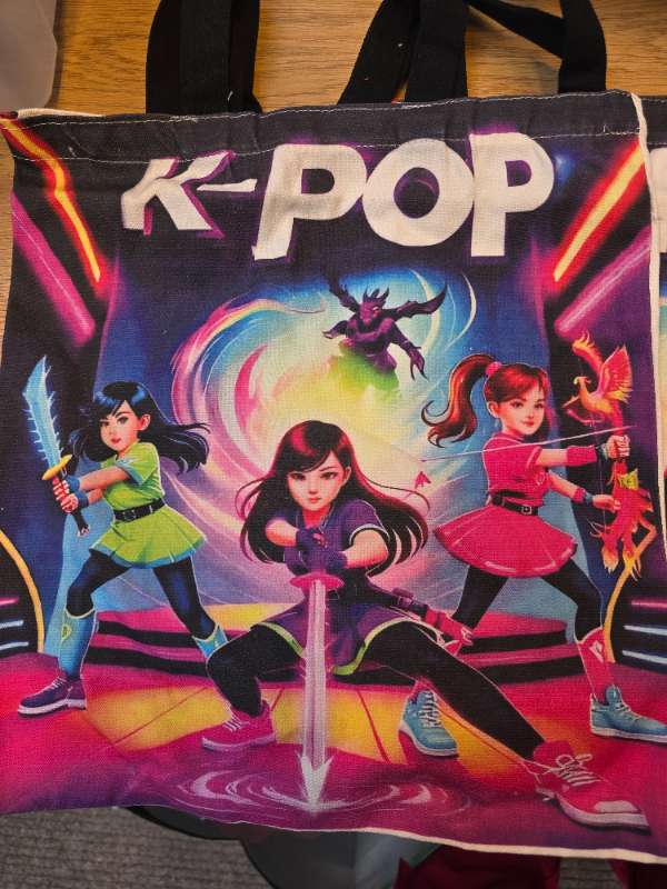 Kpop fjölnota pokar
