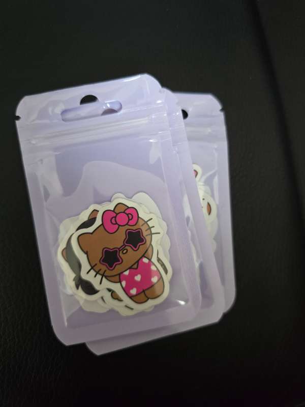 Hello kitty límmiðar minni 10 stk