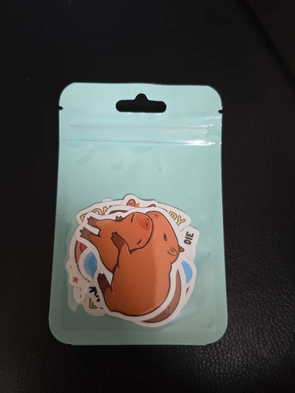 Capy bara límmiðar 10 stk