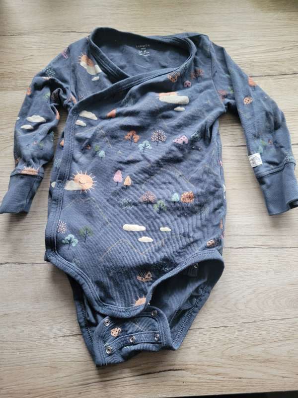 Lindex dökkblá Langermasamfella 68