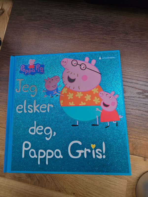 Bók pappa gris jeg elskar deg