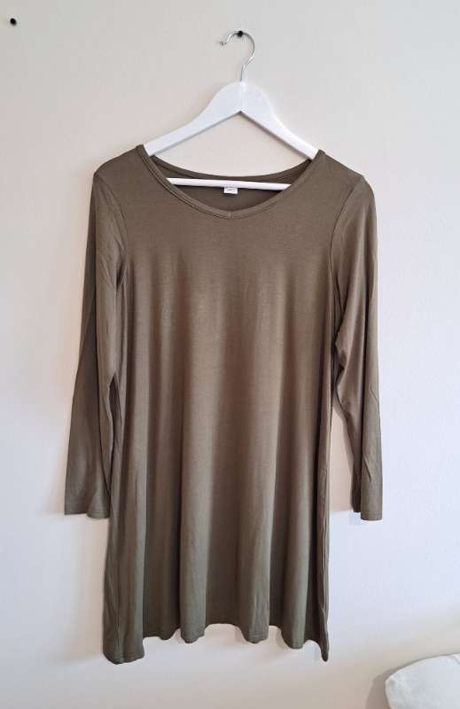 Síður langermabolur