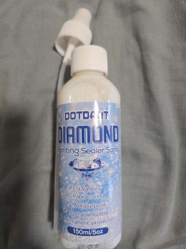 Diamond painting sealer spray