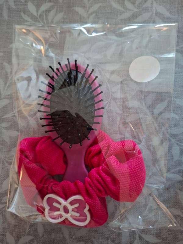 New Hello Kitty elastic and hairbrush