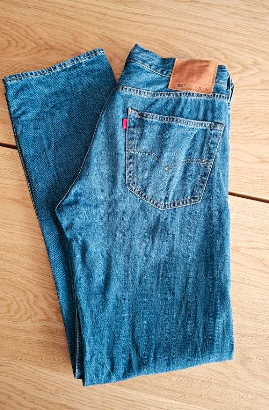 Gallabuxur (LEVIS 501), bláar