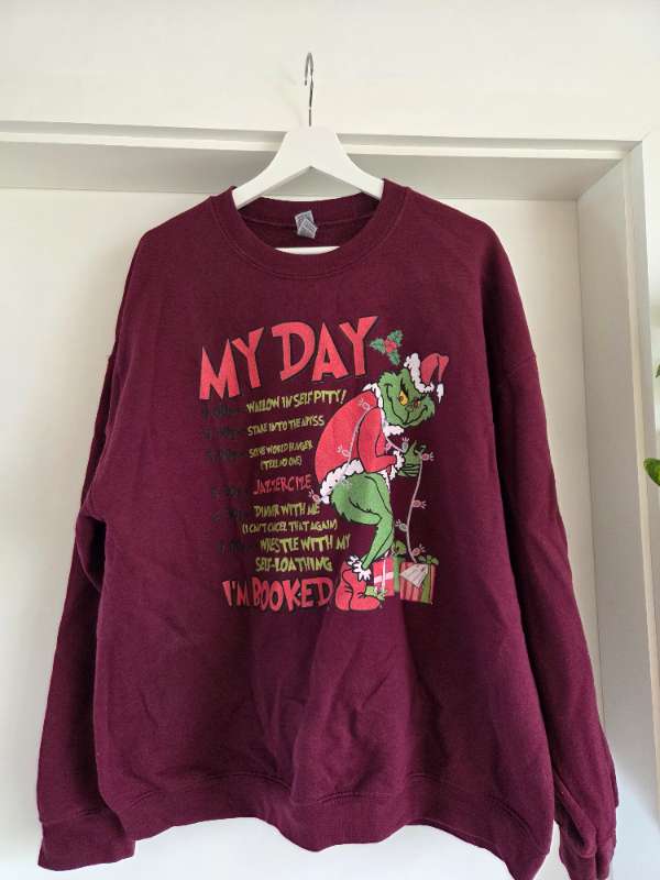 Vintage Grinch jólapeysa