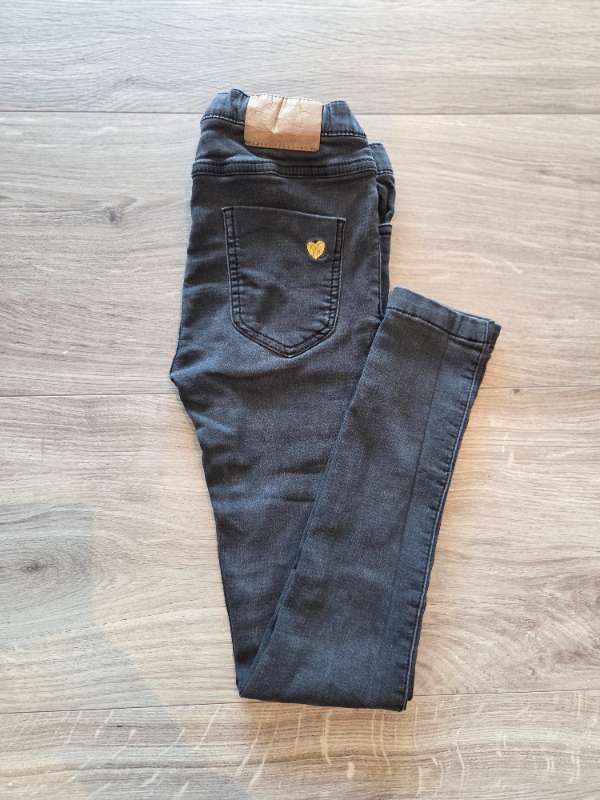 Gráar skinny jeans barna